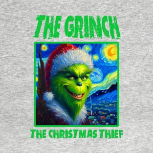 The Grinch in strarry night T-Shirt